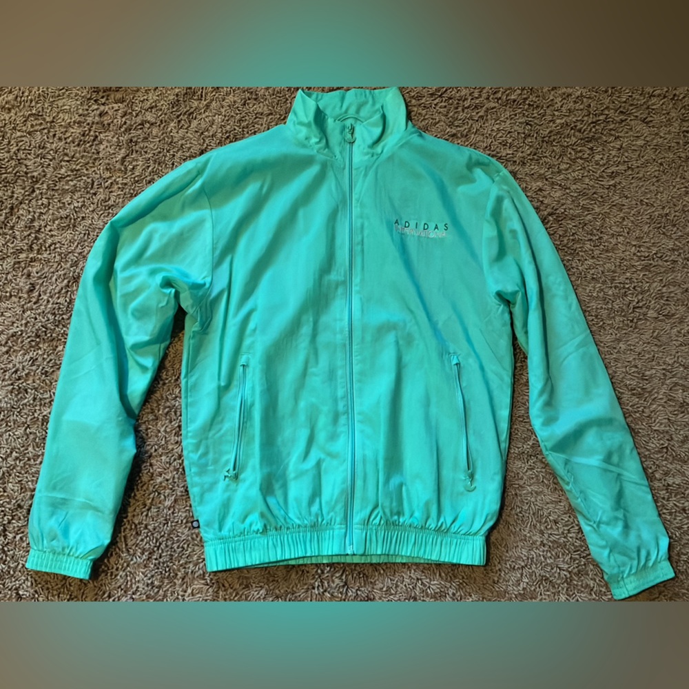 Adidas Original Mens Sports Club Full Zip Track Jacket